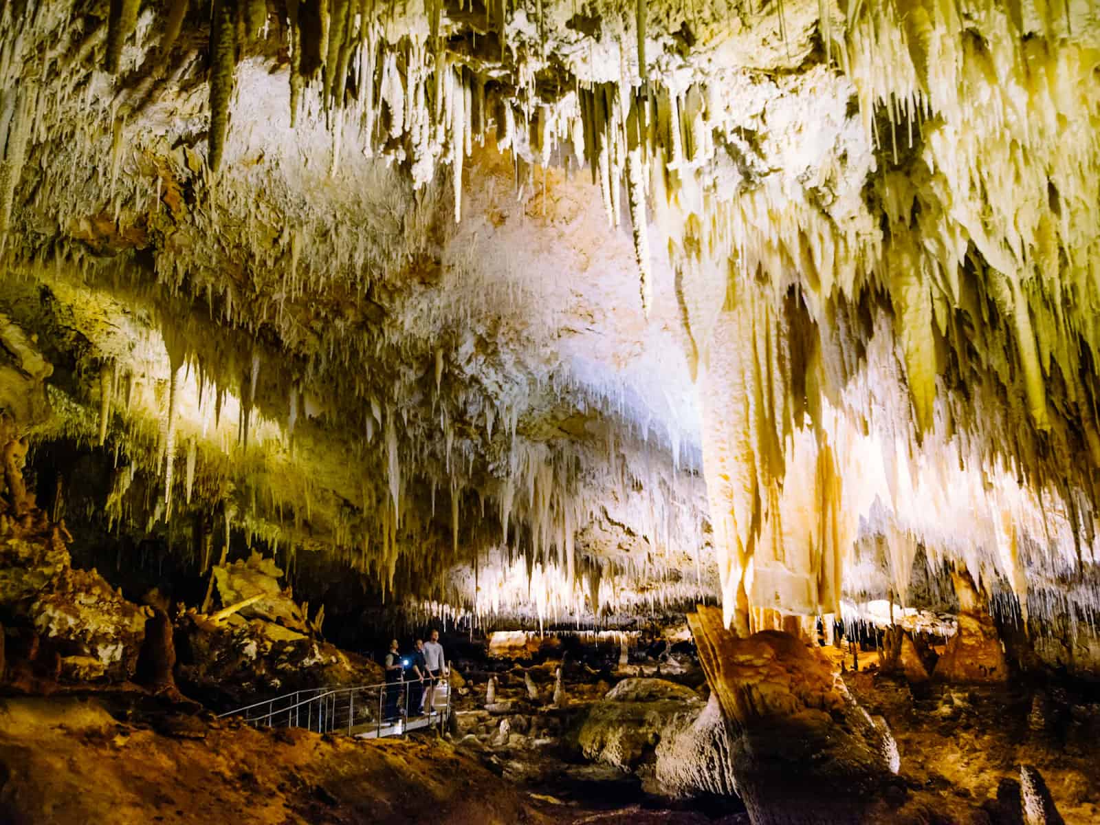 Explore the caves