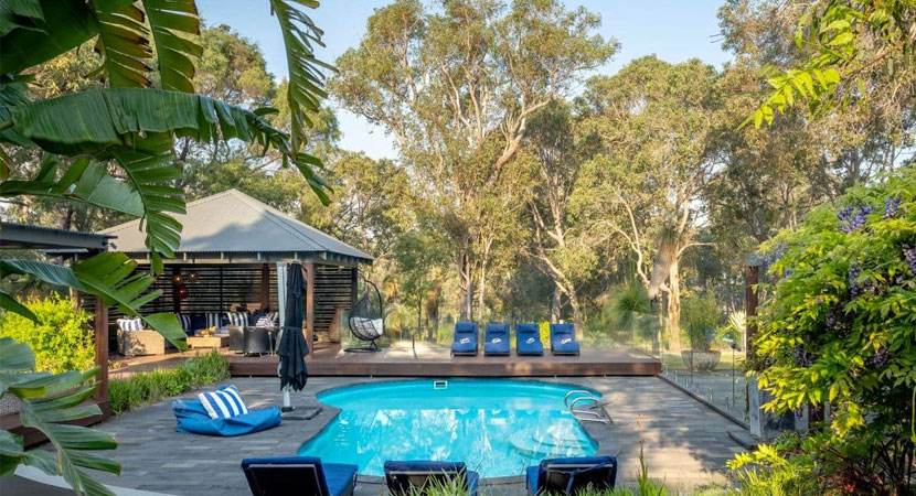 A luxury accommodation in nature