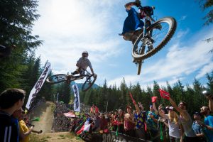 Official Whip Off on Crab Apple Hits in the Whistler Bike Park