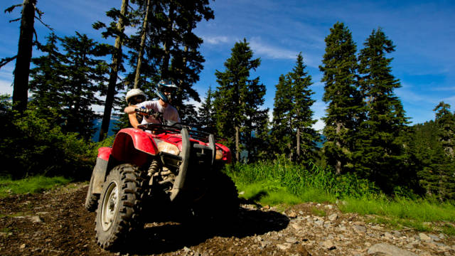 ATV Tours on mountain views and valleys