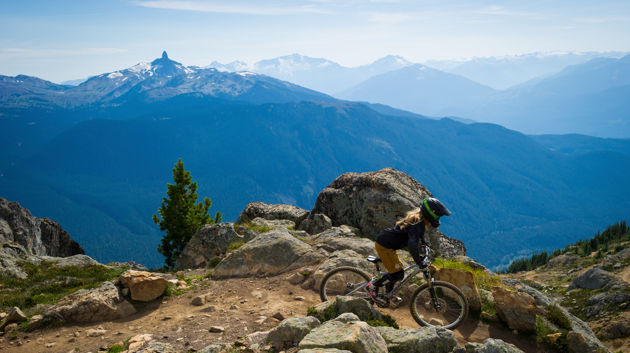 Biking in Whistler