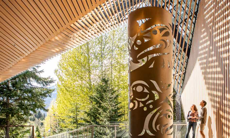 Visiting a museum, an unique thing to do in Whistler