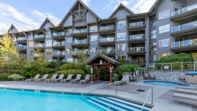 Aspens Whistler Ski in ski out lodging