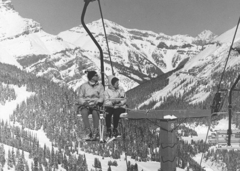 skiing in Banff Whistler