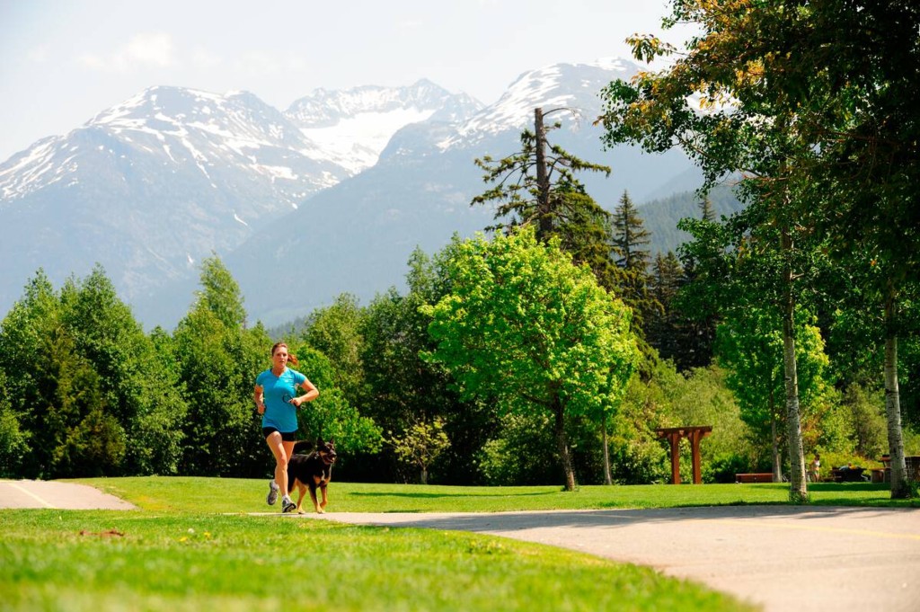 Walk, run or bike on Whistler's Valley Trail